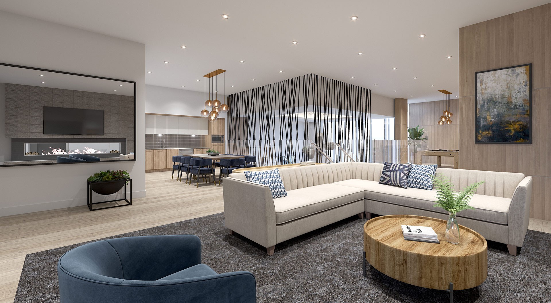 Cozy up in the fireside lounge as you laugh the evening away with friends, family, and neighbours